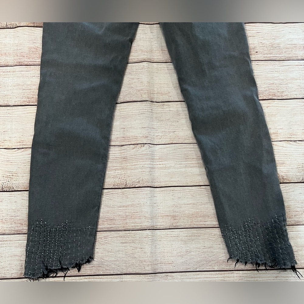 Sam Edelman The Kitten Mid Rise Skinny Ankle Jeans Gray Denim Womens Size 27 - Picture 5 of 9